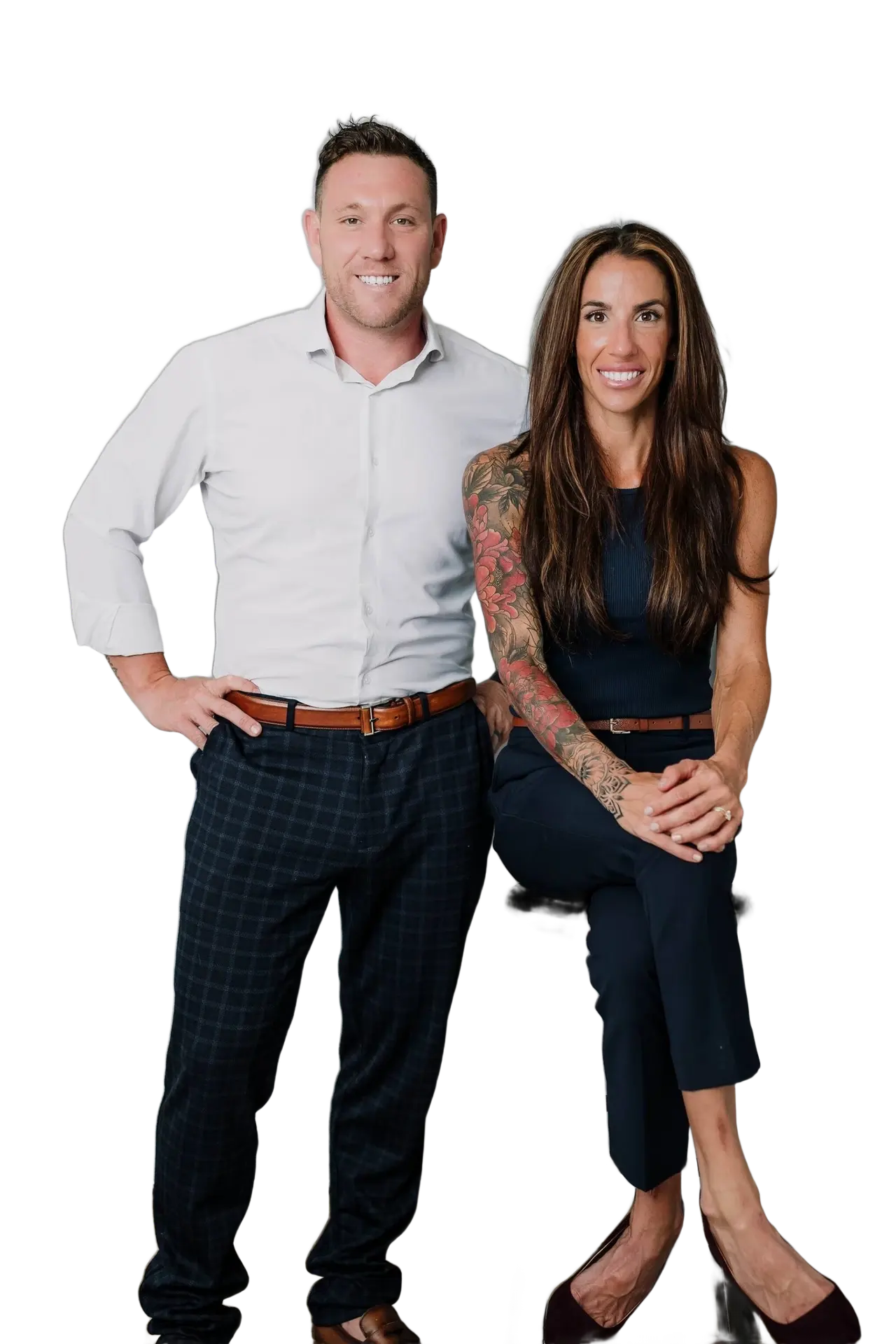 Katarina and Josh Thornton, the husband-and-wife team behind Collaborative Construction